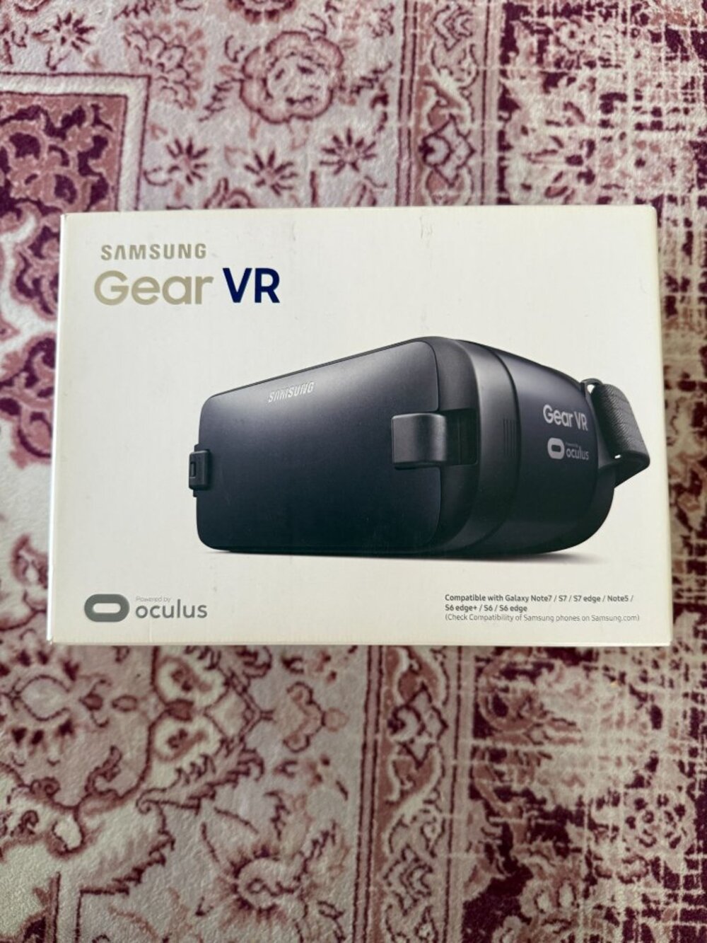 Samsung Gear VR SM-R323 Oculus VR Virtual Reality Headset Black New Fast Ship!!